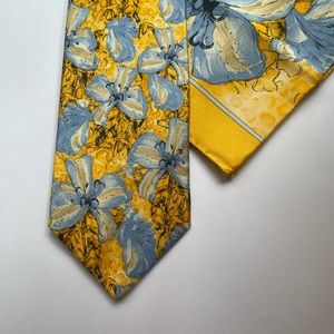 Gentleman Givenchy tie set, Length 145cm, Width 9.5cm